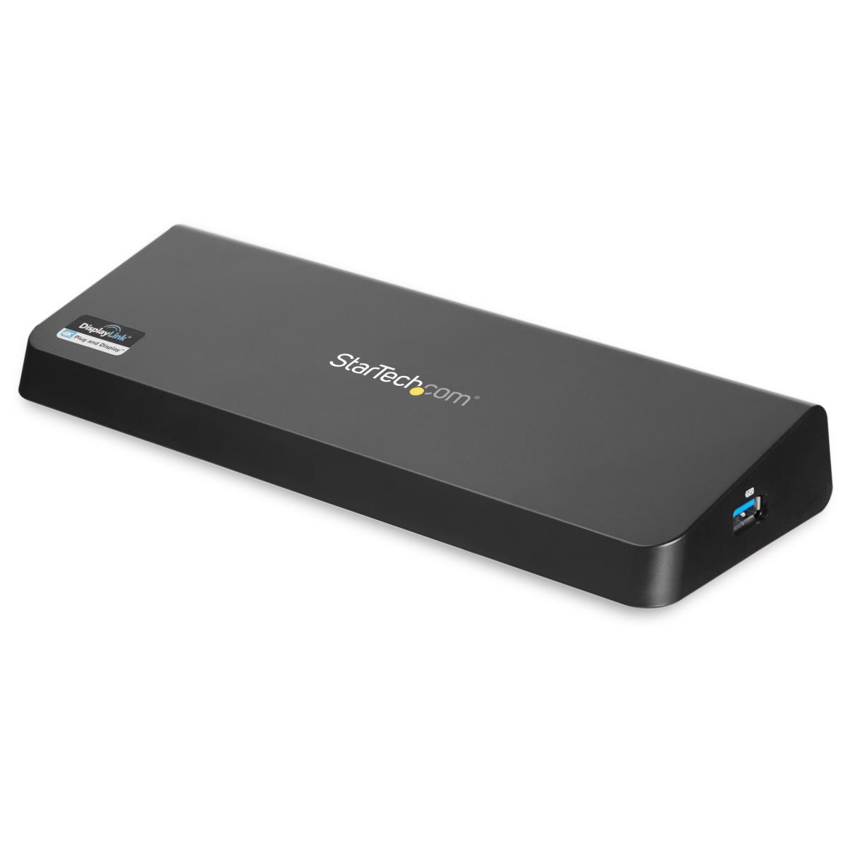 STARTECH.COM Docking Station - USB W/ 4k Dp - Dp Hdmi 2x Display Laptop Dock
