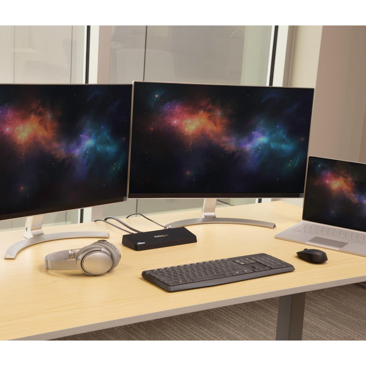 STARTECH.COM Docking Station - USB W/ 4k Dp - Dp Hdmi 2x Display Laptop Dock