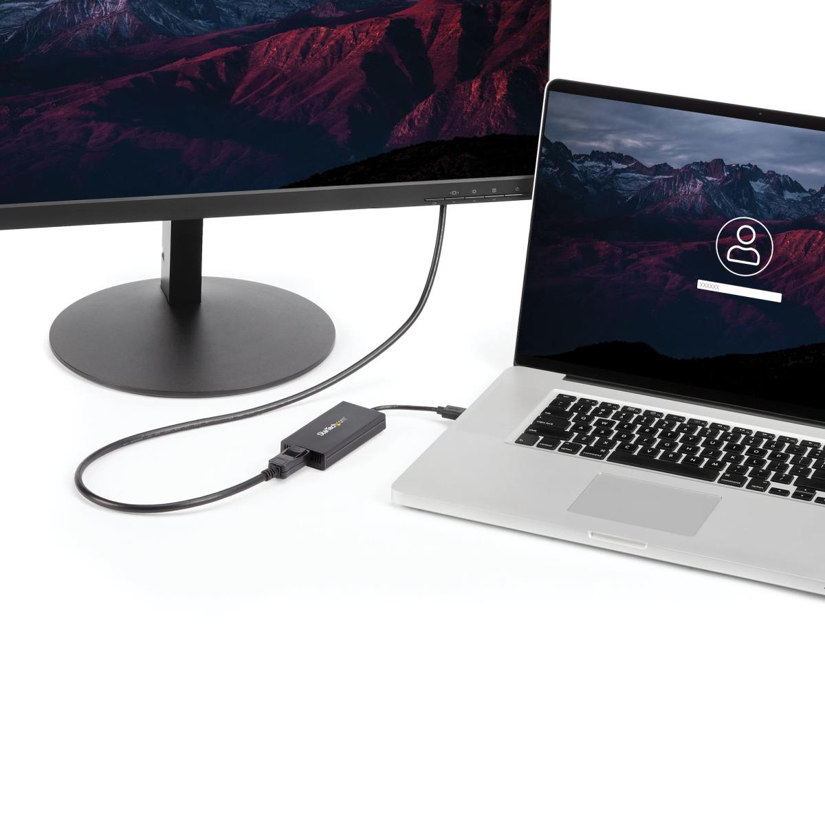 STARTECH.COM USB Video Card - USB 3.0 To DisplayPort Graphics Adapter 4k