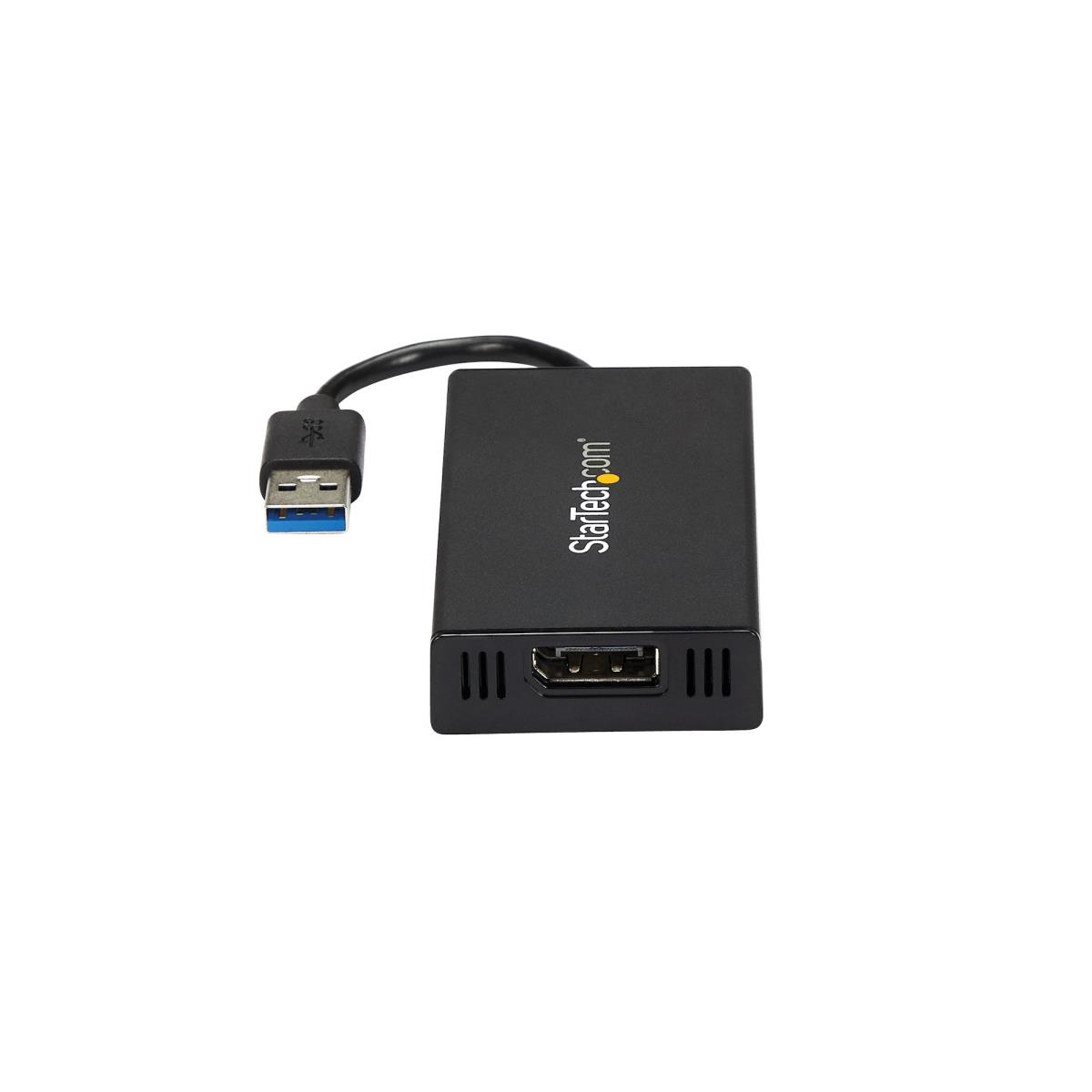 STARTECH.COM USB Video Card - USB 3.0 To DisplayPort Graphics Adapter 4k