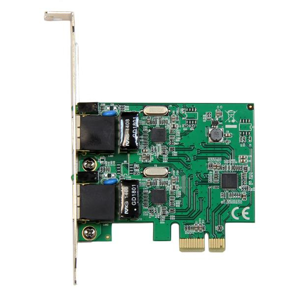STARTECH.COM Ethernet Network Adapter 2port 1 Gbps Pci-e - Dual Nic