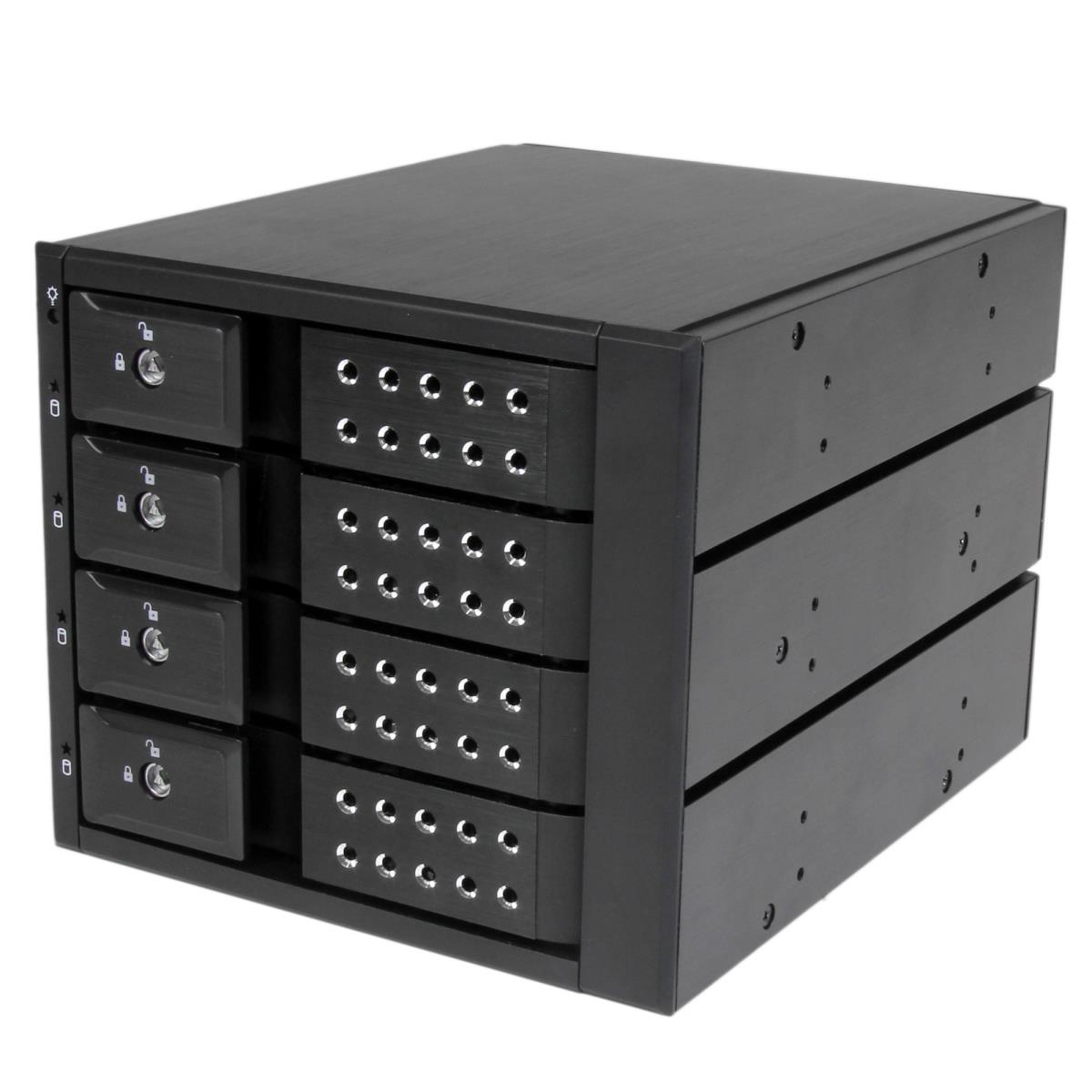 STARTECH.COM HDD Trayless Mobile Rack Backplane 4 Bay 3.5in SATA / SAS
