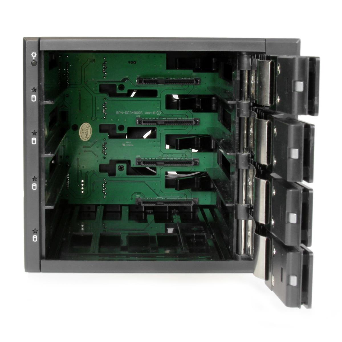 STARTECH.COM HDD Trayless Mobile Rack Backplane 4 Bay 3.5in SATA / SAS