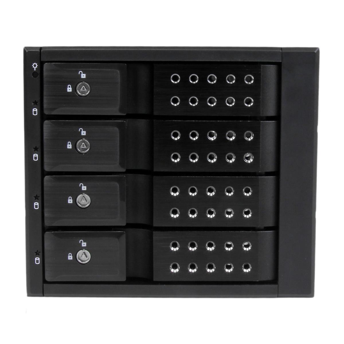 STARTECH.COM HDD Trayless Mobile Rack Backplane 4 Bay 3.5in SATA / SAS