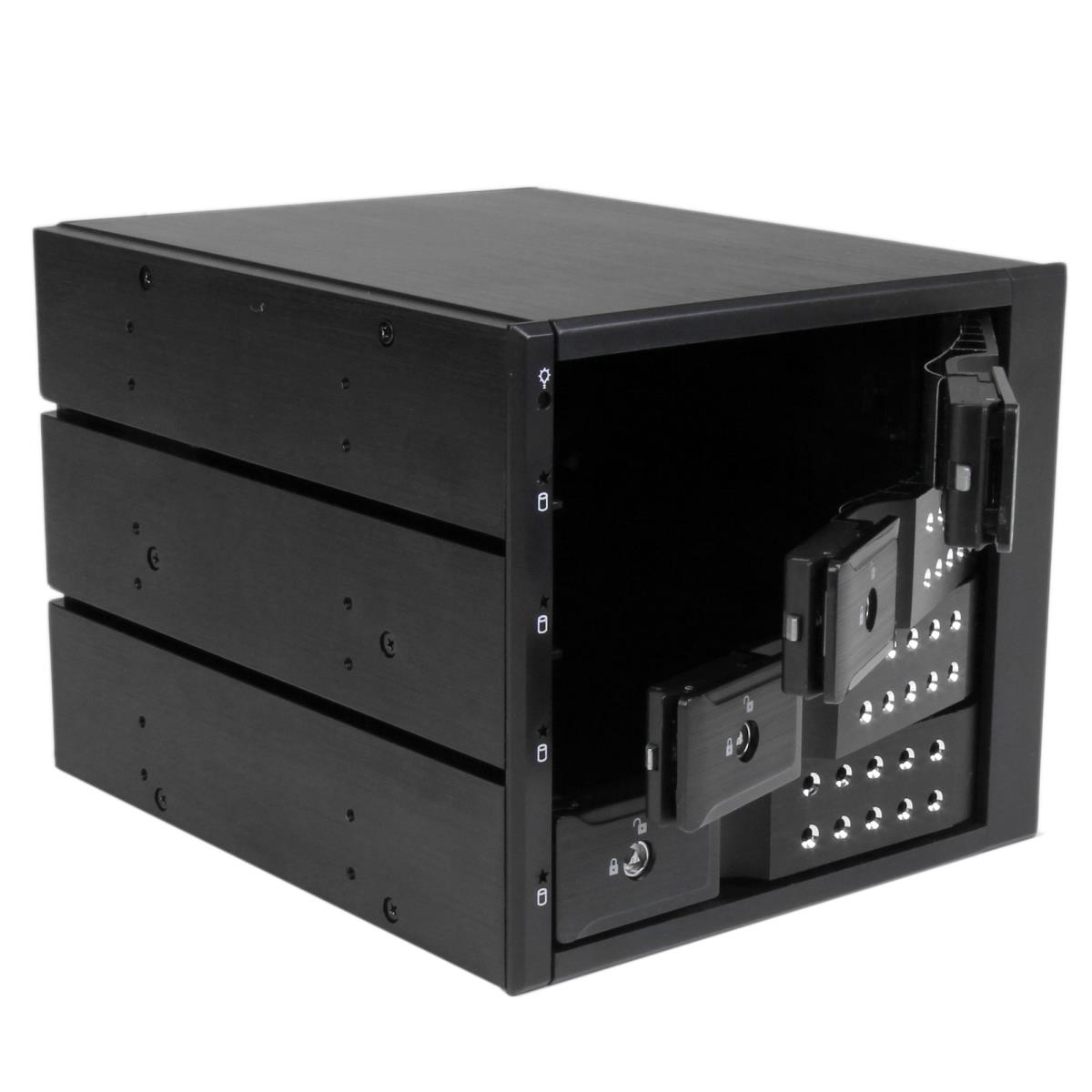 STARTECH.COM HDD Trayless Mobile Rack Backplane 4 Bay 3.5in SATA / SAS