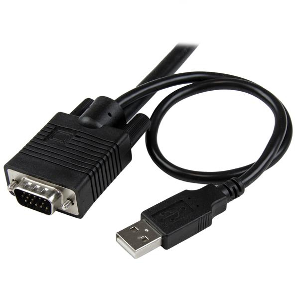 STARTECH.COM KVM Switch 2 Port USB Vga Cable - USB Powered With Remote Switch
