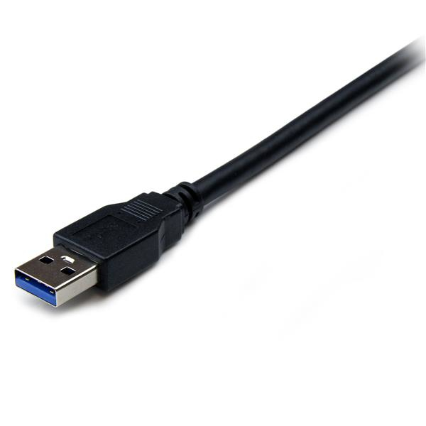 STARTECH.COM USB 3.0 Male To Female USB 3.0 Extension Cable A To A 2m Black