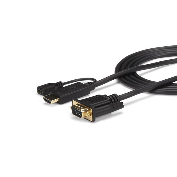 STARTECH.COM Hdmi To Vga Active Adapter Converter Cable 2m