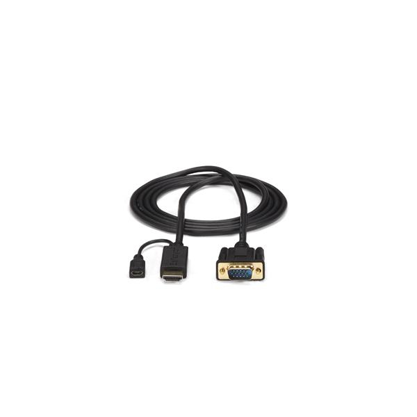 STARTECH.COM Hdmi To Vga Active Adapter Converter Cable 2m
