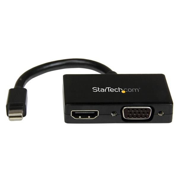 STARTECH.COM Travel A/v Adapter 2-in-1 Mdp To Hdmi Or Vga Converter