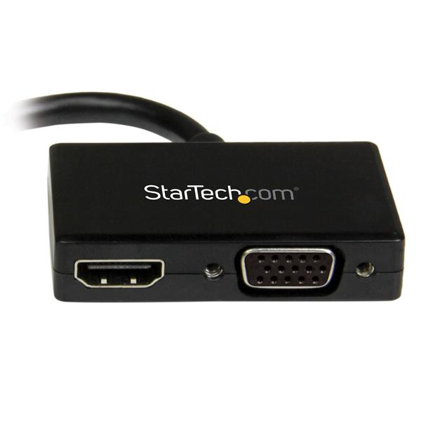 STARTECH.COM Travel A/v Adapter 2-in-1 Mdp To Hdmi Or Vga Converter