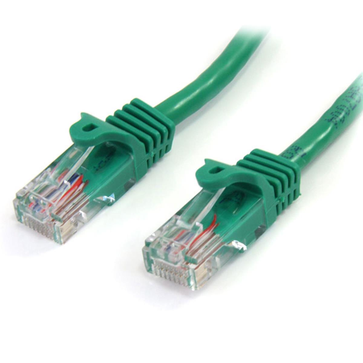STARTECH.COM Patch Cable - Cat 5e - Utp - Snagless - 3m - Green