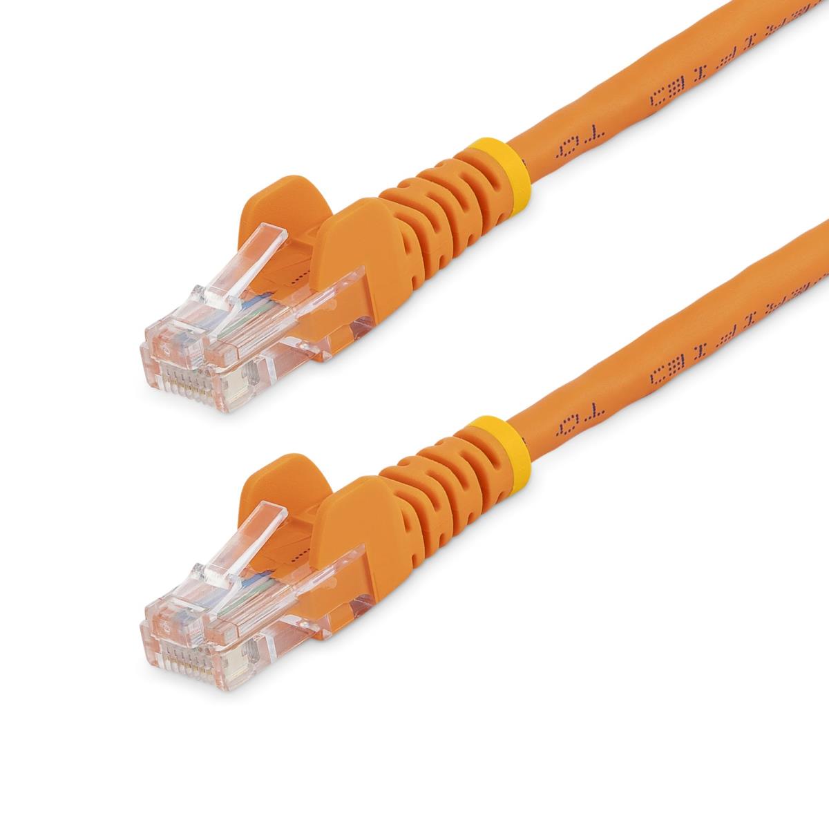 STARTECH.COM Patch Cable - Cat 5e - Utp - Snagless - 3m - Orange