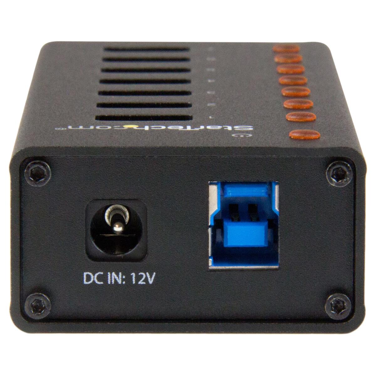 STARTECH.COM Hub - Desktop Or Wall-mountable Metal Enclosure 7 Port USB 3.0