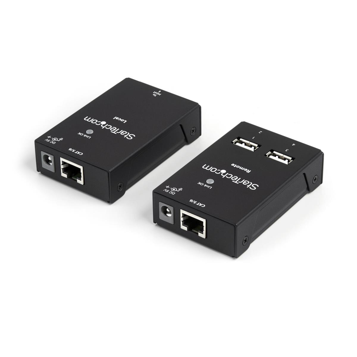STARTECH.COM USB 2.0 Extender - Up To 130ft Over Cat5 - 165ft W/ CAT6 4 Port
