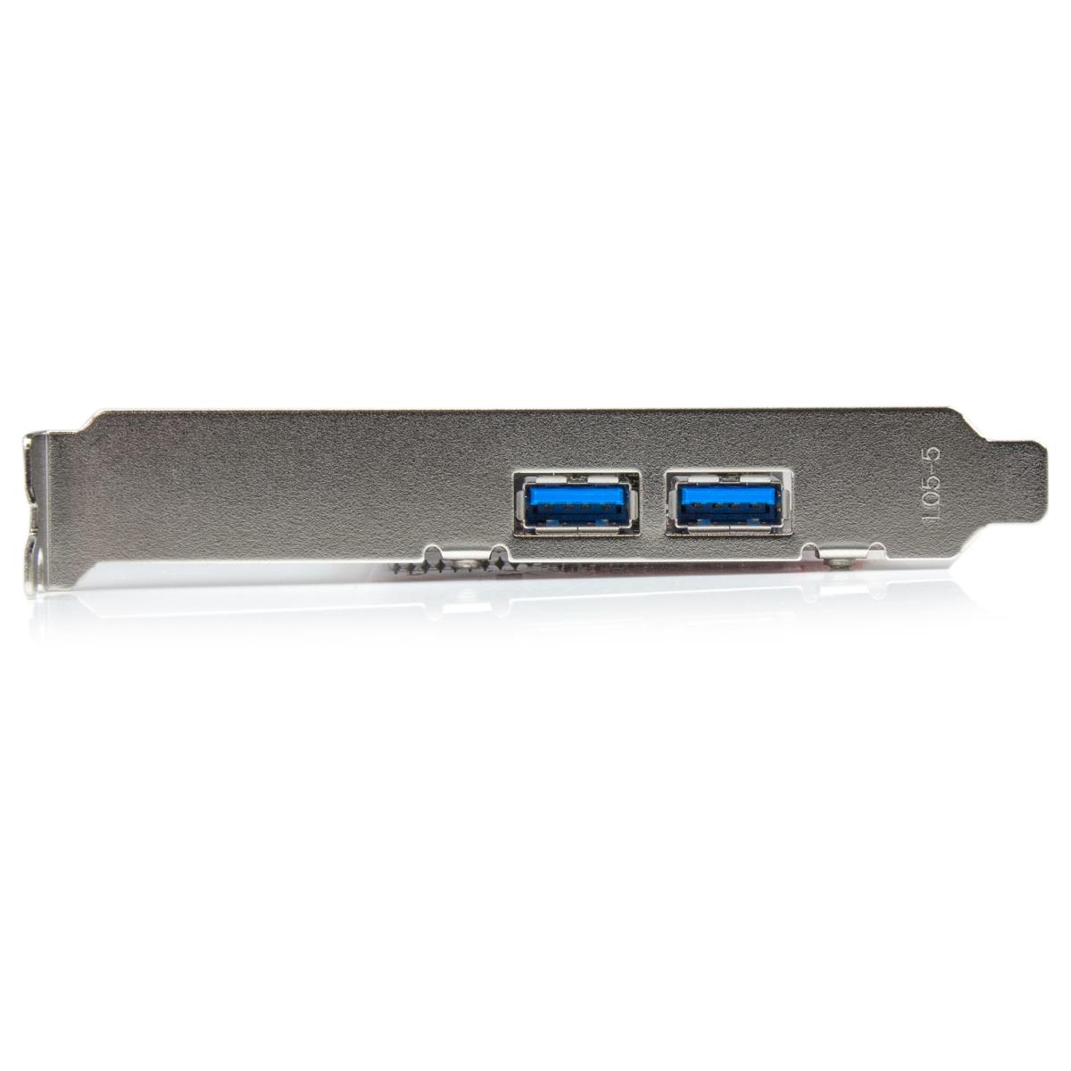 STARTECH.COM Pci-e USB 3.0 Card 4-port - 2 External, 2 Internal - SATA Power