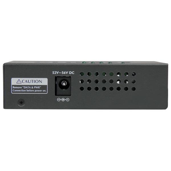 STARTECH.COM Gigabit Midspan 4-port - Poe+ Injector - 802.3at/af