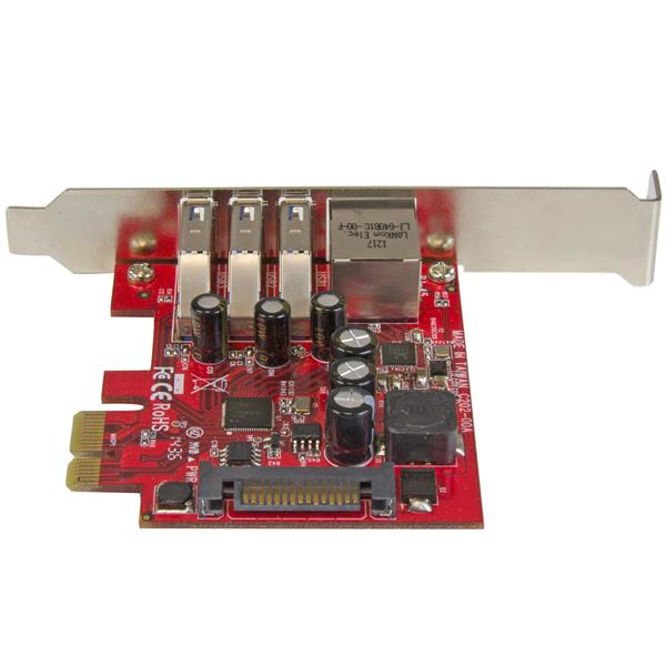 STARTECH.COM 3port Pci-e USB 3.0 Adapter CardUSB 3 Standard & Low-profile