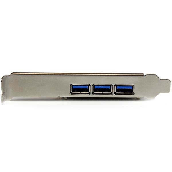STARTECH.COM Adapter Card1 4port Pci-e USB 3.0 Internal & 3 External Ports