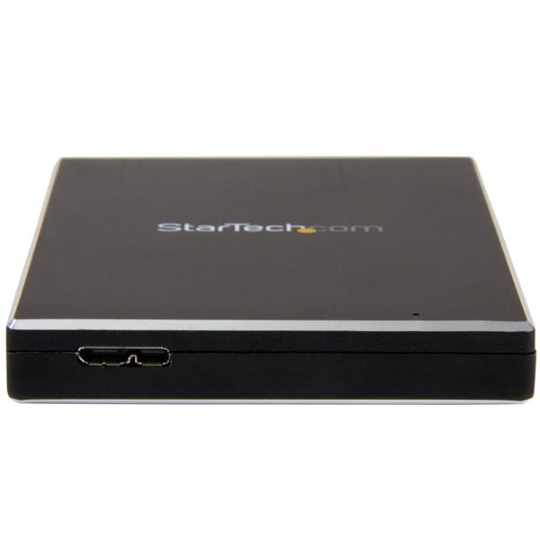 STARTECH.COM HDD Enclosure USB 3.1 Gen 2 (10 Gbps) For 2.5in SATA Drives