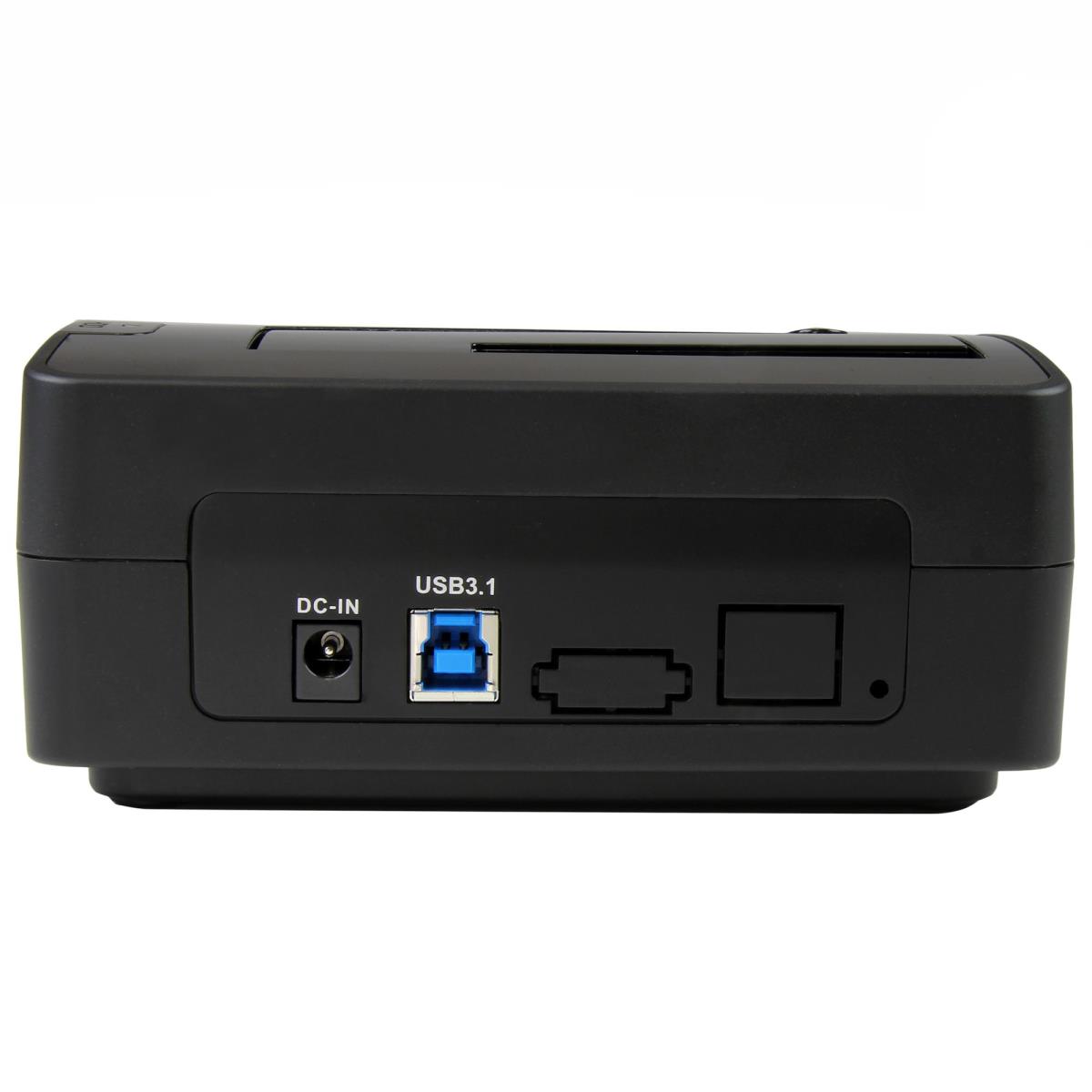 STARTECH.COM Docking Station - USB 3.1 (10gbps) Single-bay Dock For 2.5in/3.5in SATA SSD/HDD