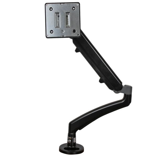 STARTECH.COM Slim Articulating Monitor Arm With Cable Management, Grommet Or Desk Mount