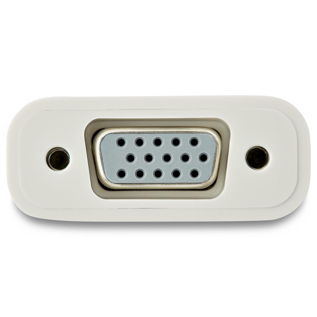 STARTECH.COM USB-c To Vga Adapter - White