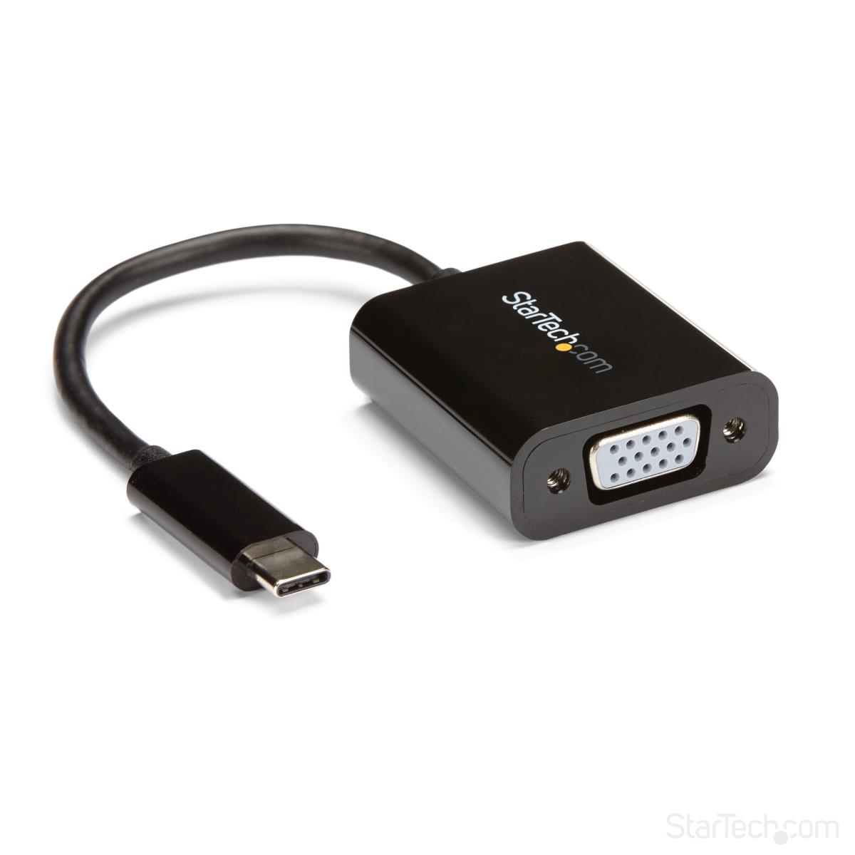 STARTECH.COM USB-c To Vga Adapter - Black
