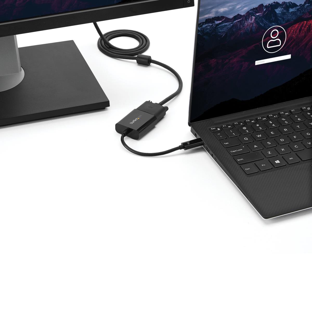 STARTECH.COM USB-c To Vga Adapter - Black