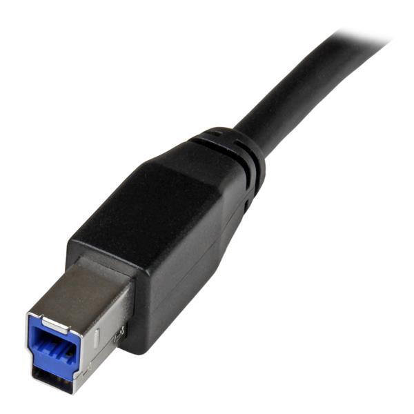 STARTECH.COM Active USB 3.0 USB-a To USB-b Cable - M/m - 5m