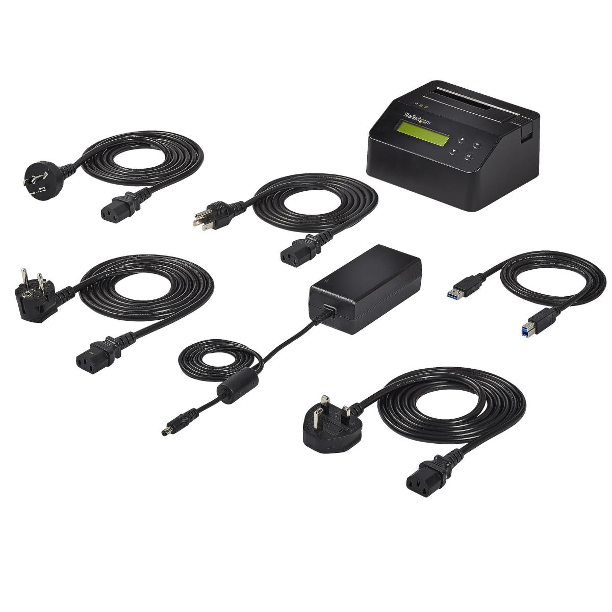 STARTECH.COM Dock  - Drive Eraser And For 2.5 / 3.5in SATA SSD / HDD - USB 3.0
