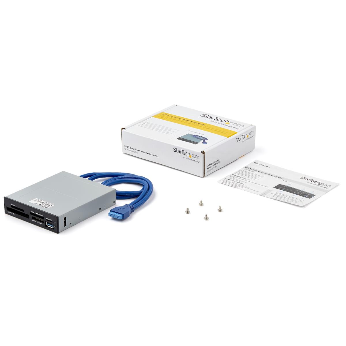 STARTECH.COM Fast Internal Multi-card Reader USB 3.0 Powered & Uhs-ii Supp