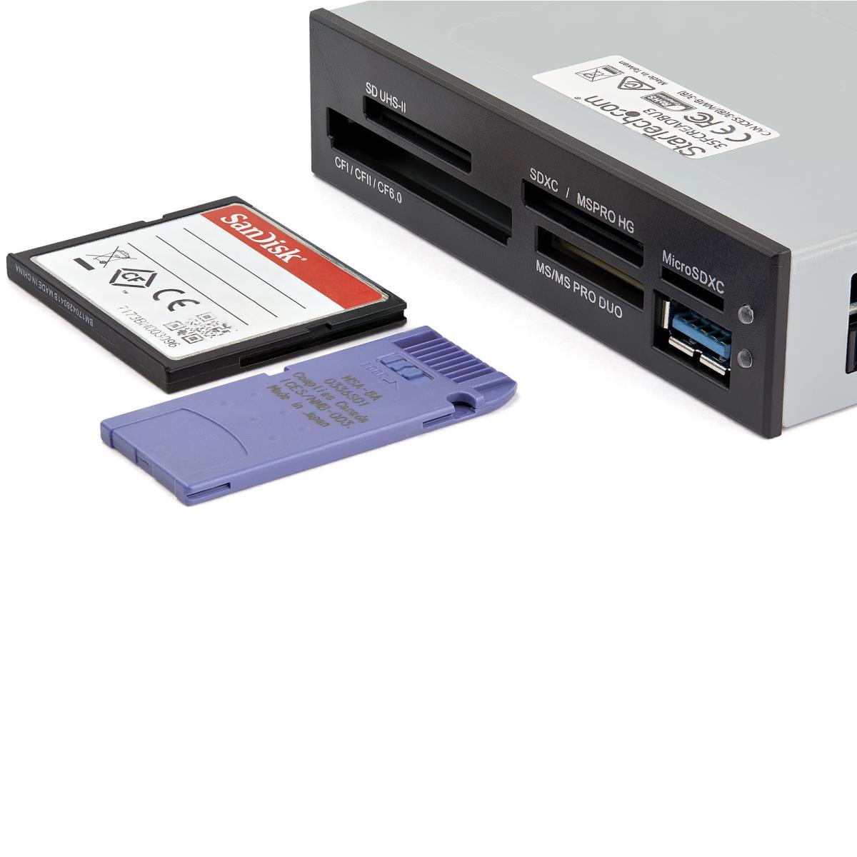 STARTECH.COM Fast Internal Multi-card Reader USB 3.0 Powered & Uhs-ii Supp