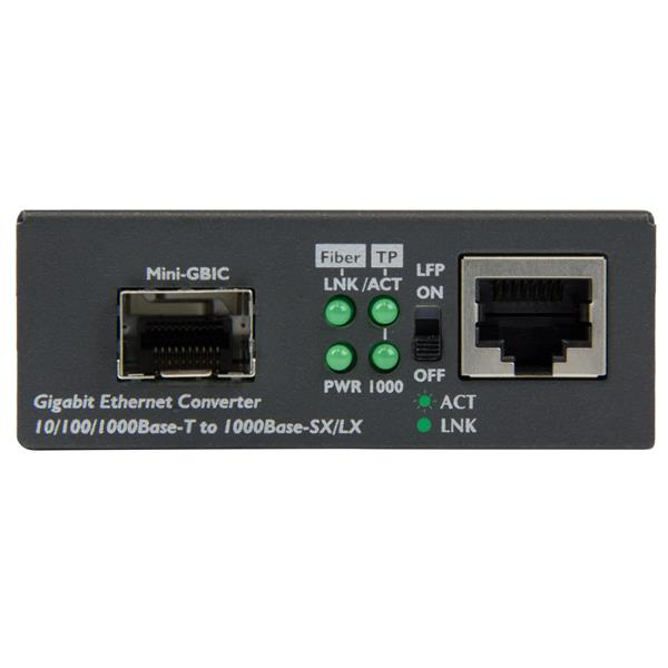 STARTECH.COM Copper Ethernet To Fiber Media Converter For 10/100/1000 Net