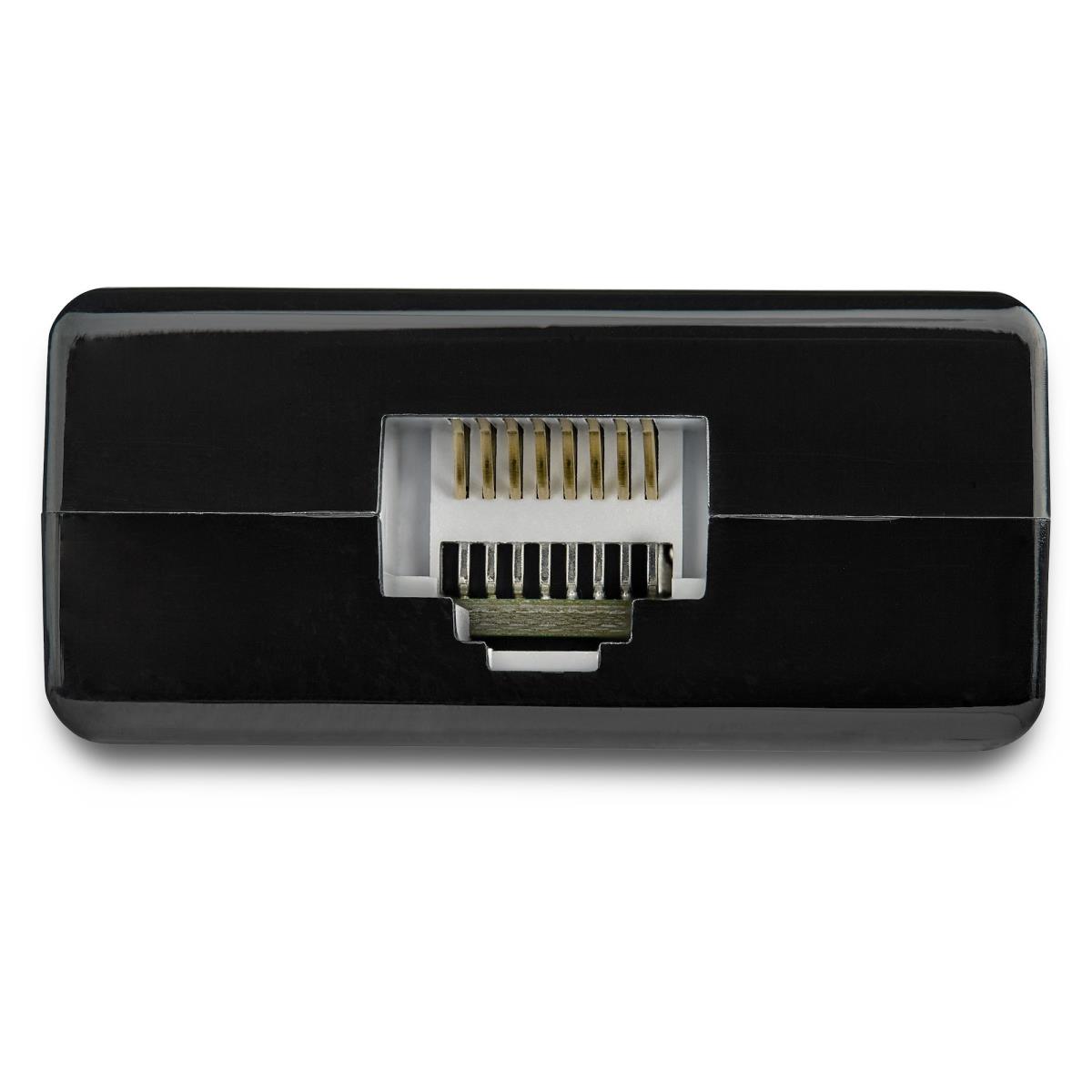 STARTECH.COM Network Adapter USB 3.0 To Gigabit With Built-in 2-port USB Hub