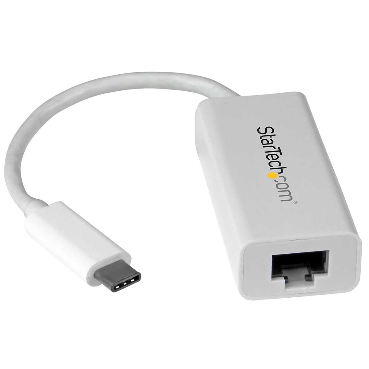 STARTECH.COM USB-c To Gigabit Network Adapter - White