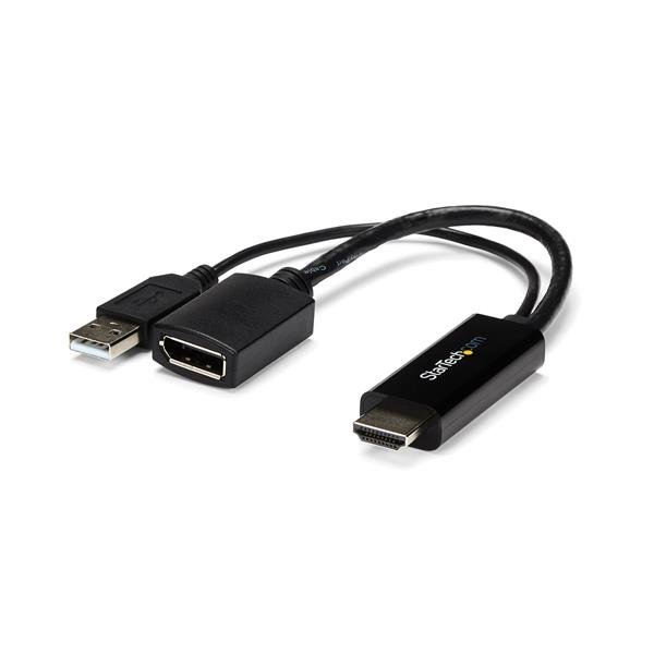 STARTECH.COM Hdmi To Dp Adapter Hdmi To DisplayPort Converter 4k
