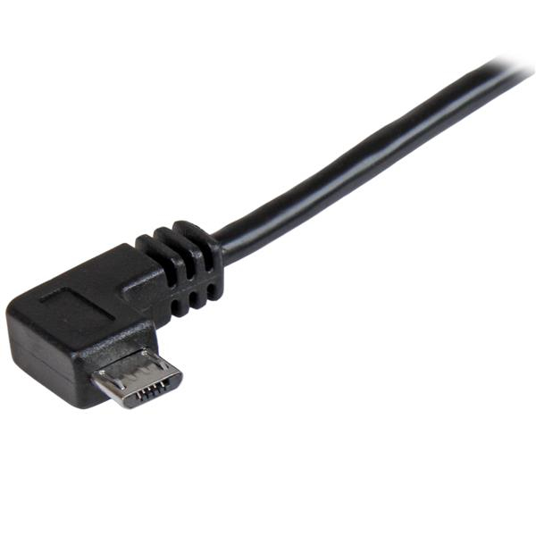 STARTECH.COM Micro-USB Charge-and-sync Cable M/m - Right-angle Micro-USB - 28/24 Awg - 1 M