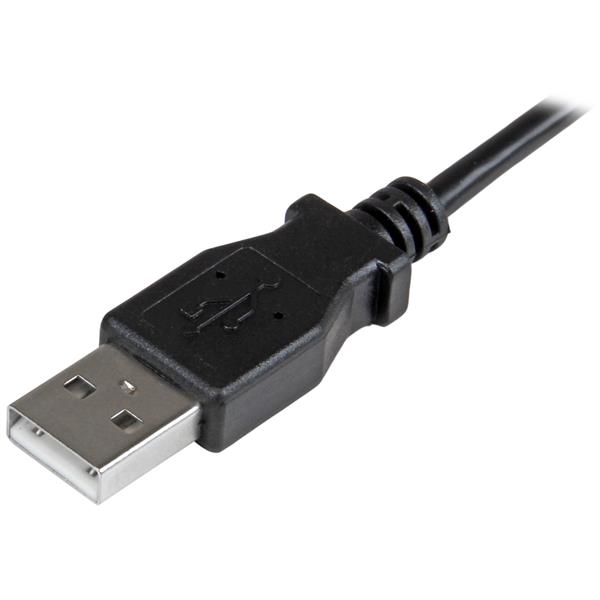 STARTECH.COM Micro-USB Charge-and-sync Cable M/m - Right-angle Micro-USB - 28/24 Awg - 1 M