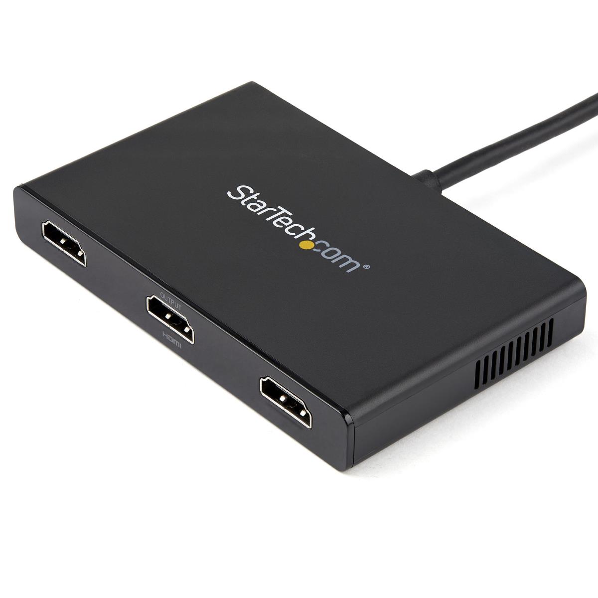STARTECH.COM Triple Head DisplayPort Multi Monitor Adapter 1x Mdp To 3xdp