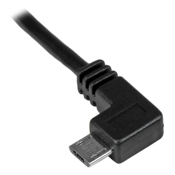 STARTECH.COM Micro-USB Charge-and-sync Cable M/m - Left-angle Micro-USB - 24 Awg - 2m
