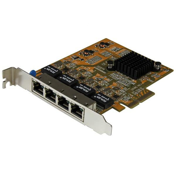 STARTECH.COM Quad Port Pci-e Gigabit Network Interface Card (nic)