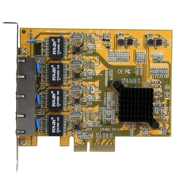 STARTECH.COM Quad Port Pci-e Gigabit Network Interface Card (nic)