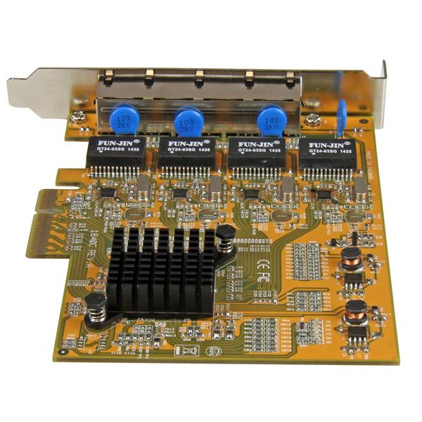 STARTECH.COM Quad Port Pci-e Gigabit Network Interface Card (nic)
