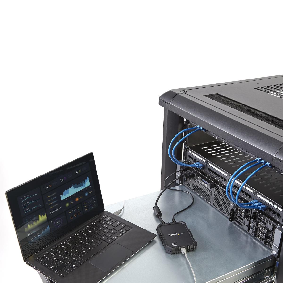 STARTECH.COM KVM Console Laptop-to-server With Rugged Housing