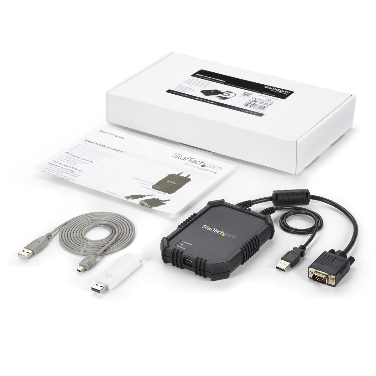 STARTECH.COM KVM Console Laptop-to-server With Rugged Housing