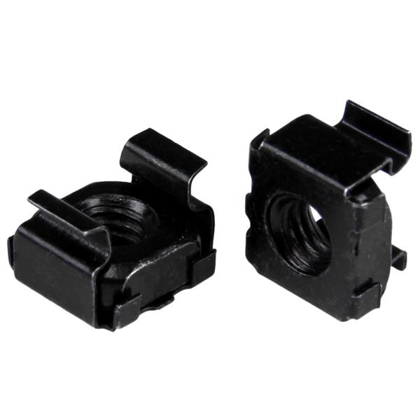 STARTECH.COM M5 Cage Nuts M5 Cage Nuts 50 Pack Black
