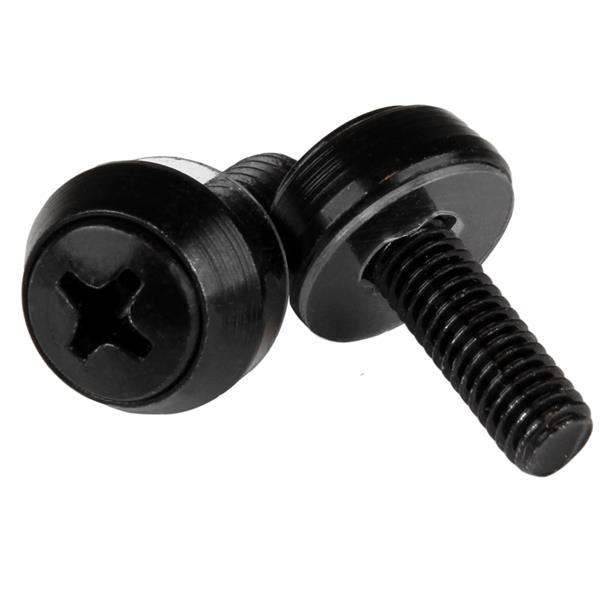 STARTECH.COM M5 Mounting Screws For Server Rack Cabinet 100pack Black