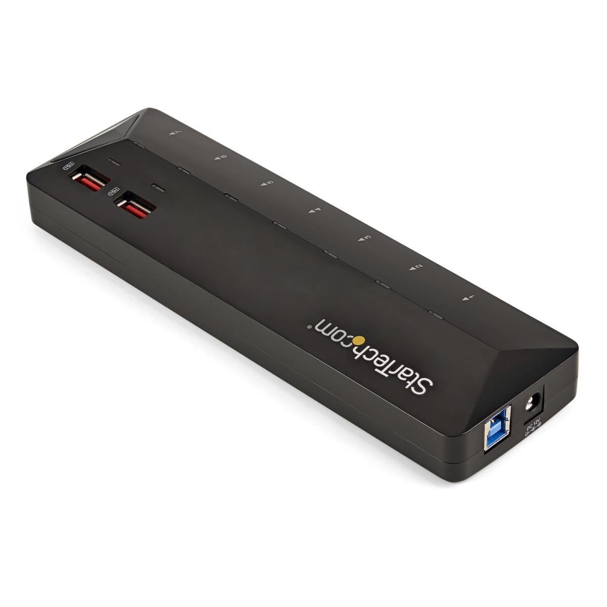STARTECH.COM Hub Plus Dedicated Charging Ports 7-port USB 3.0 - 2 X 2.4a Ports