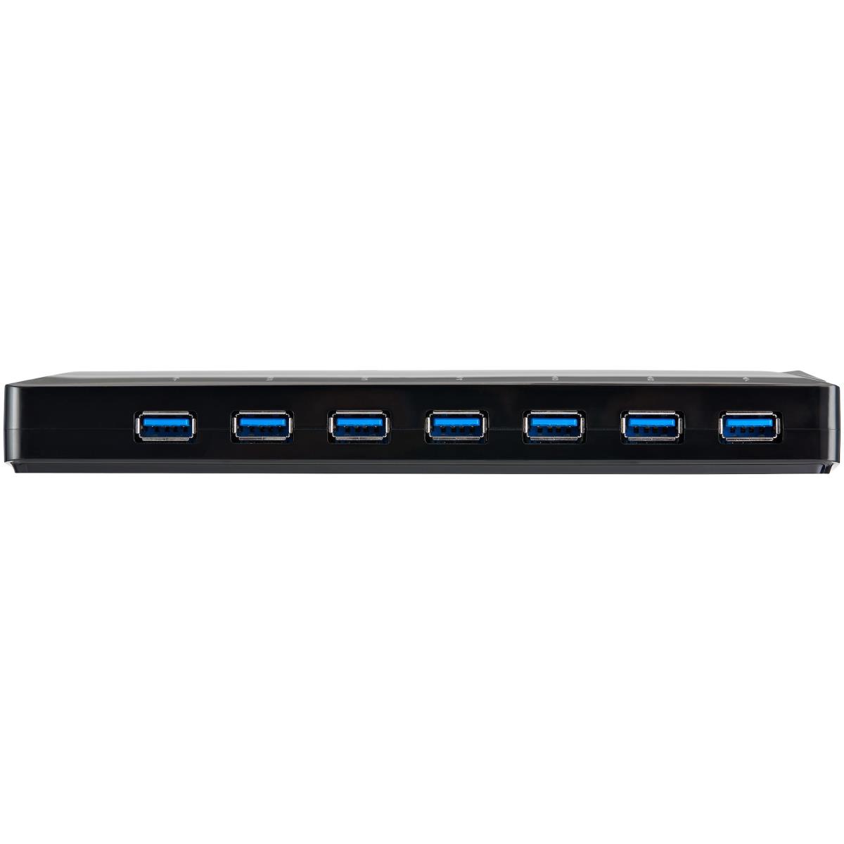 STARTECH.COM Hub Plus Dedicated Charging Ports 7-port USB 3.0 - 2 X 2.4a Ports
